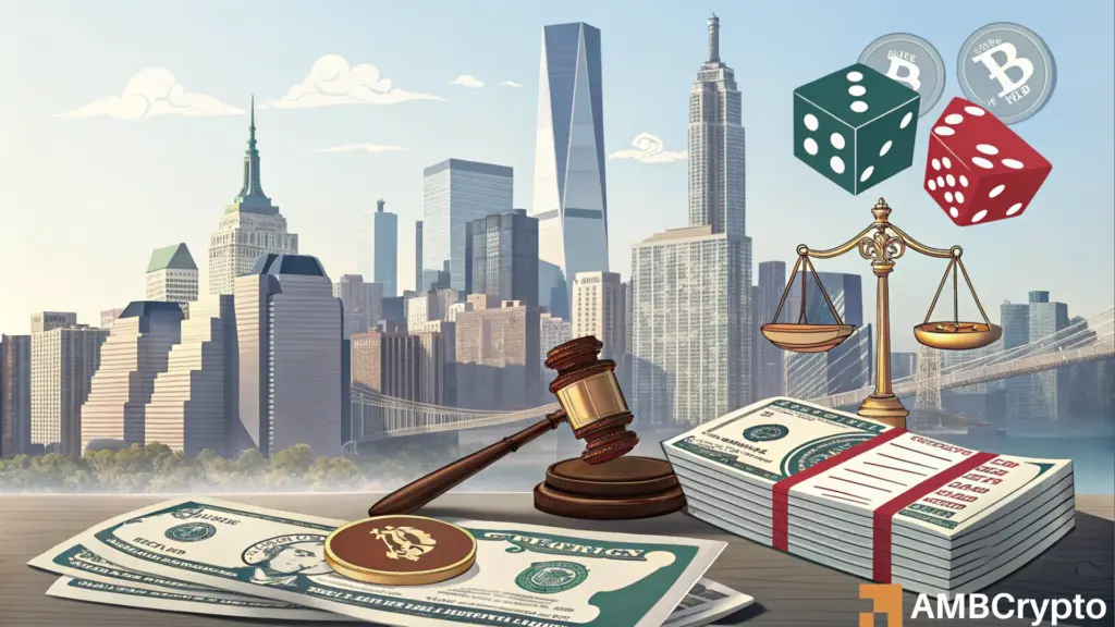 New York sues Coinbase and Gemini over gambling