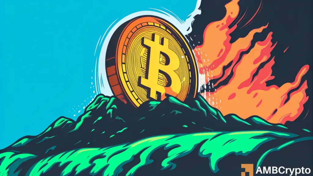 Is Bitcoin's price about to slip and fall? THIS metric says YES!