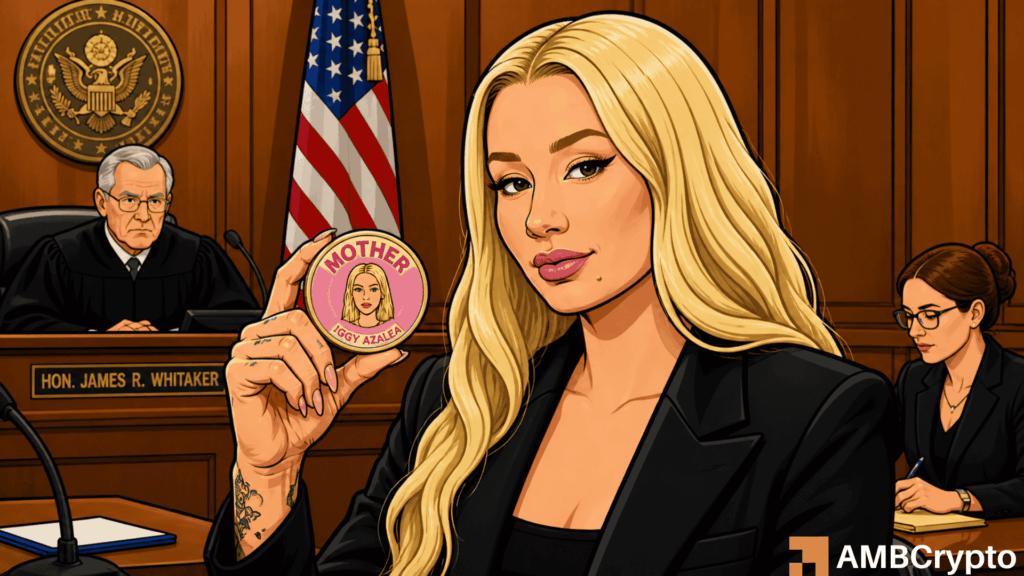 Iggy Azalea faces class action over $MOTHER token as investors allege misleading utility claims