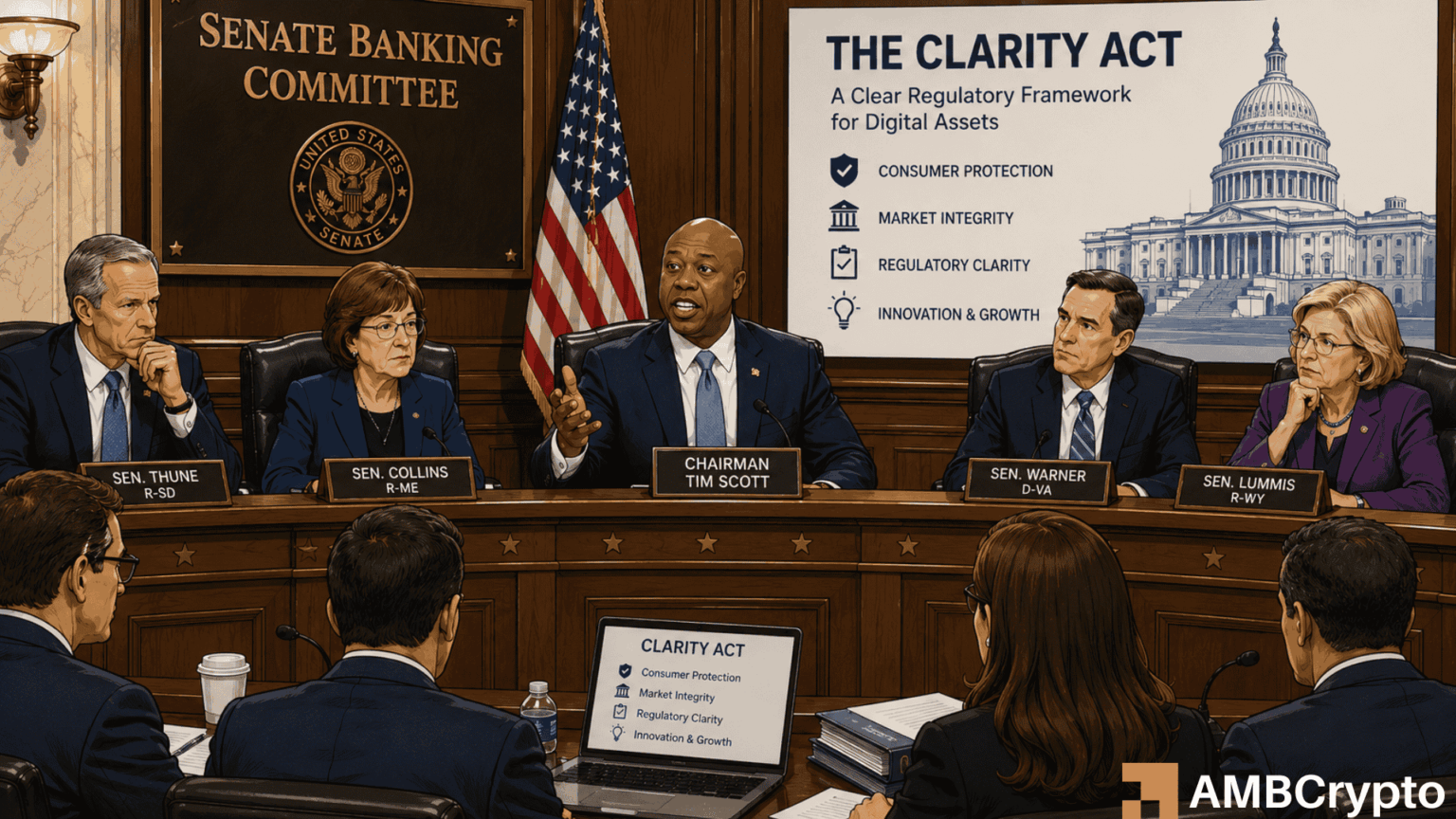 Clarity Act Vote Time: When The Senate Will Decide Whether To Advance The Crypto Bill