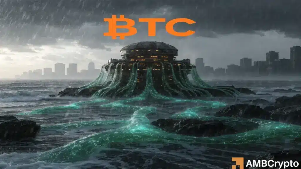 Bitcoin exchange inflows and weak apparent demand highlight short-term risks for the bulls