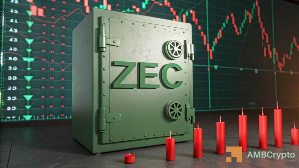 Whale bets $9.57M on ZEC rally, but will its $542 support hold on?