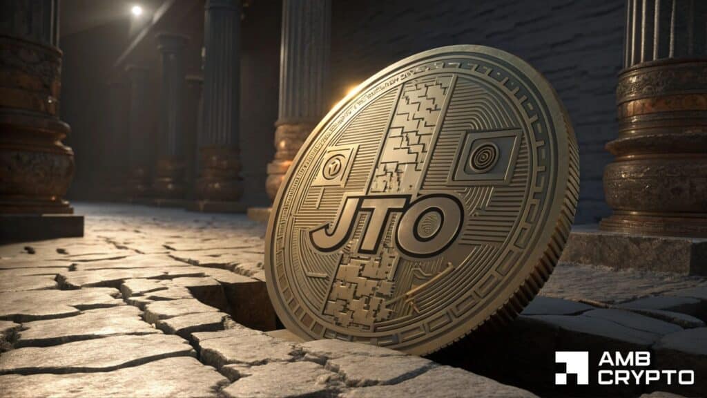 Jito's crash wipes out gains - 13.27% drop raises JTO's correction fears