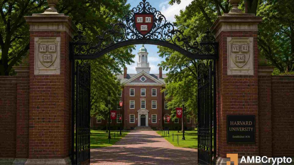 Harvard dumps entire ETH ETF holdings in Q1 - What’s next for the altcoin?