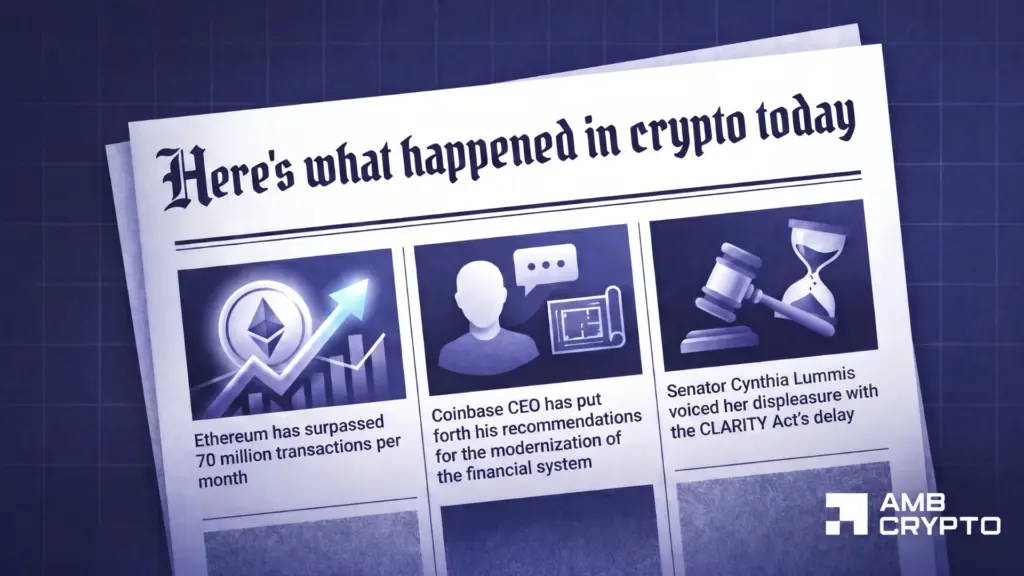 Here's what happened in crypto today