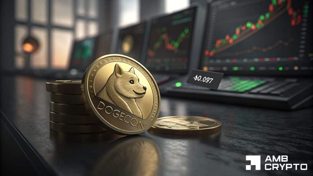 Will buyers step in as Dogecoin's price nears $0.097 demand zone after 40% rally?