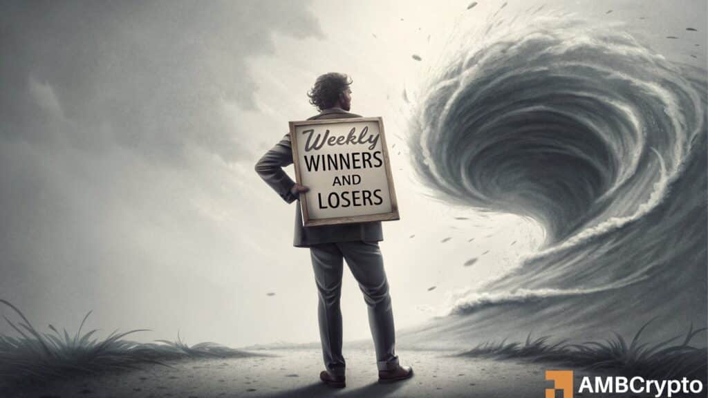 crypto weekly winners and losers