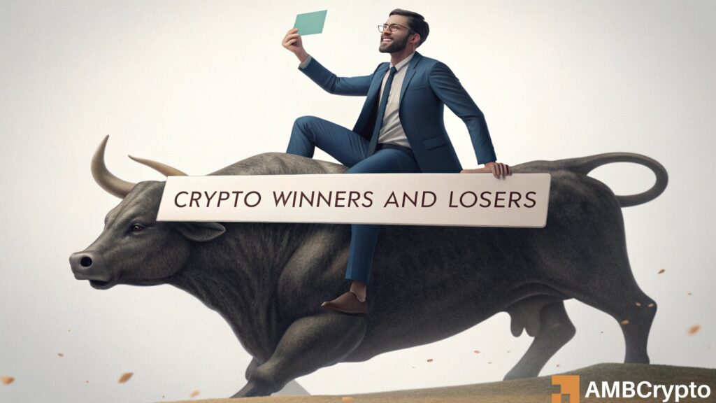 CRYPTO MARKET WEEKLY WINNER AND LOSER