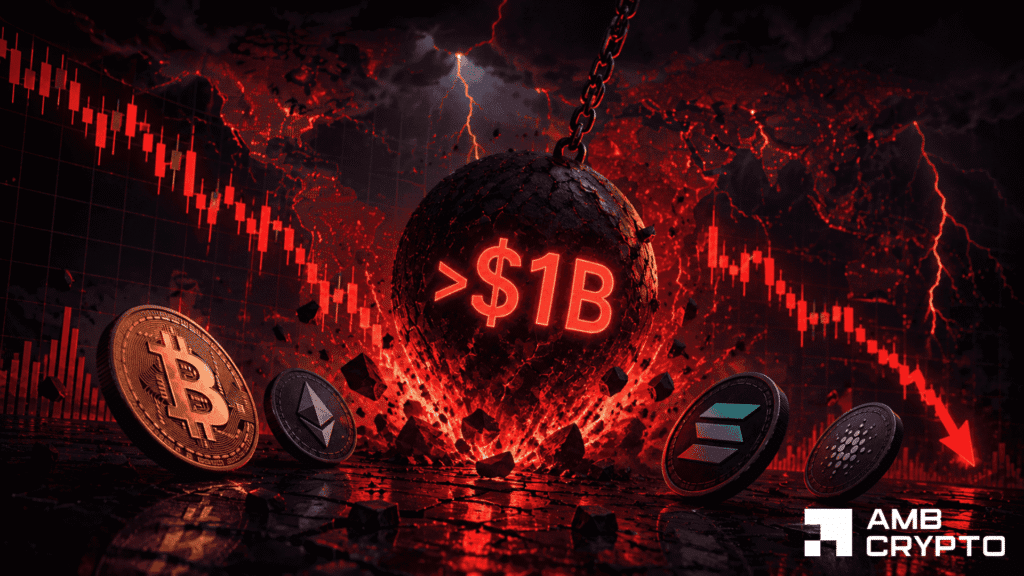 Bitcoin falls below $60K as ETF outflows and $1.48B liquidations fuel crypto selloff