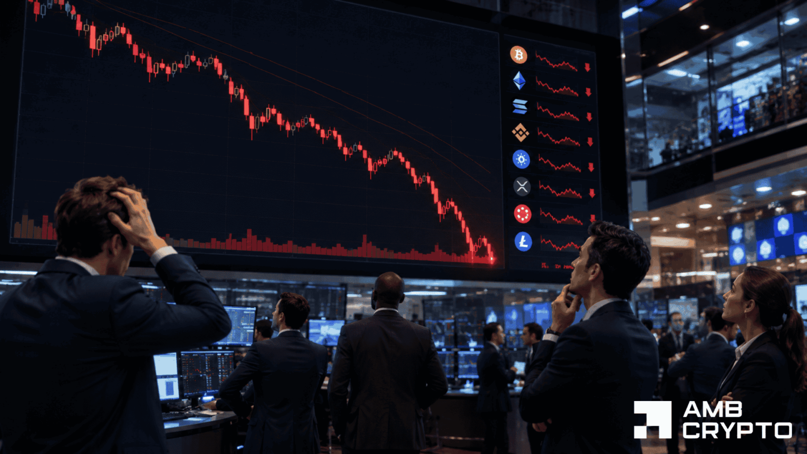 Nearly $1B liquidated as crypto longs get wiped out