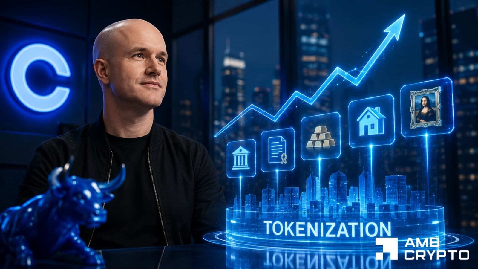 Coinbase CEO tokenization