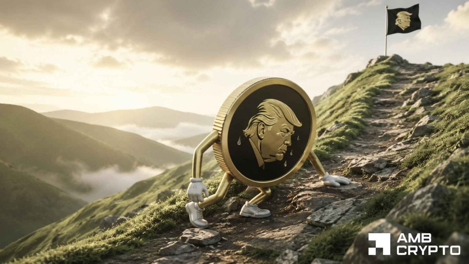 TRUMP memecoin jumped 3.15%