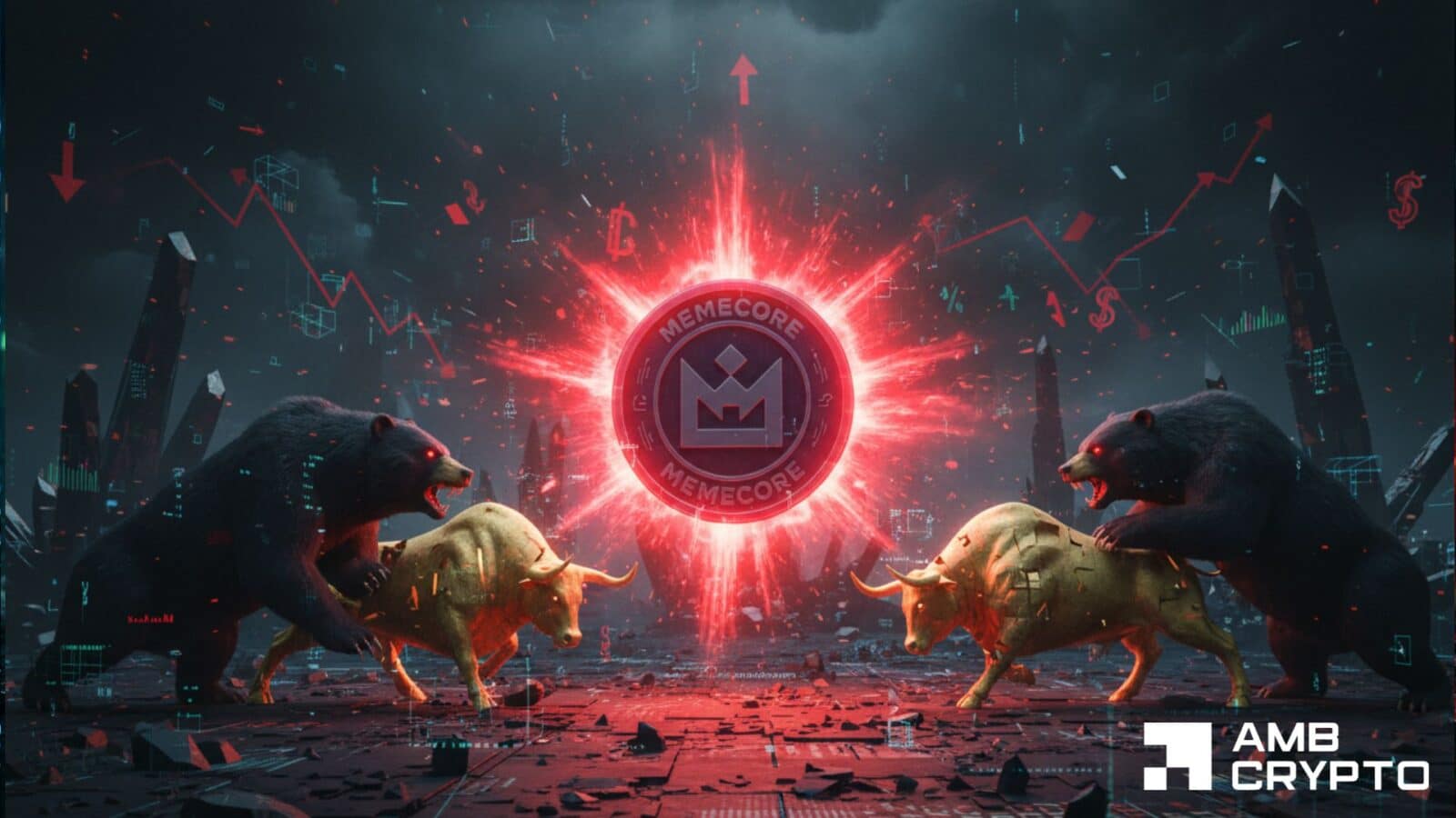 MemeCore price drops to multi-month lows: Is the worst over for M?