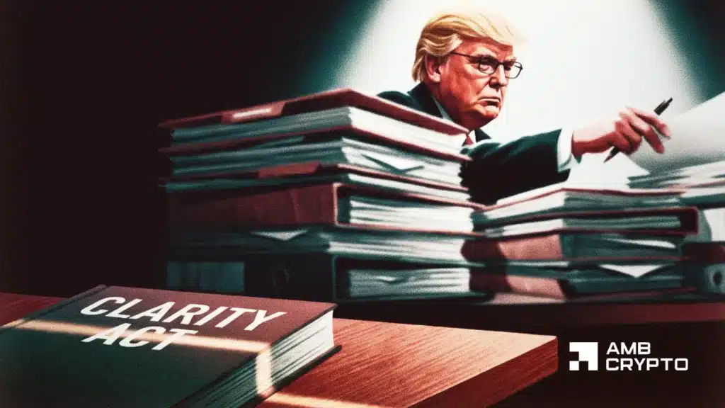 Is Trump holding CLARITY Act to ransom? President cancels bill signing ceremony