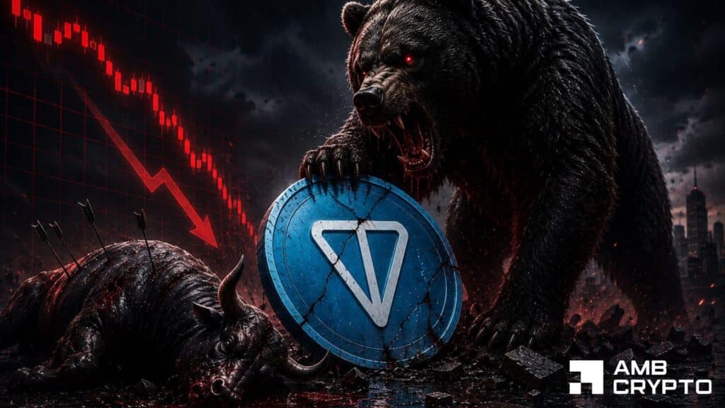 Toncoin collapses to $1.5 amid market panic: Is this TON's breaking point?