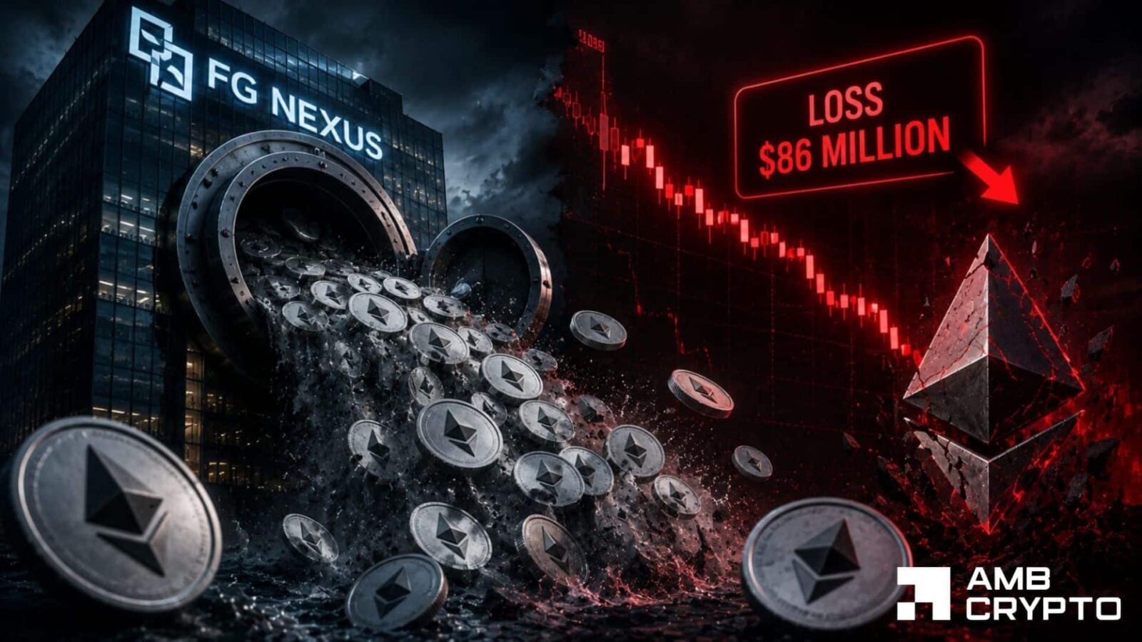 Institutions dump ETH as Ethereum fall 36% YTD - Sell pressure rises further