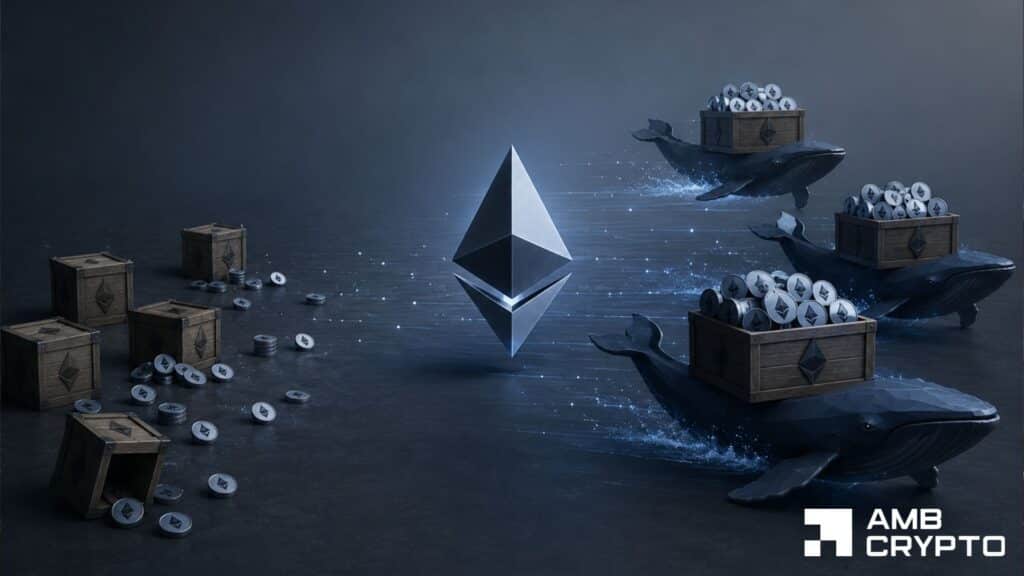 Ethereum retail activity falls as institutions accumulate - Is demand shifting?