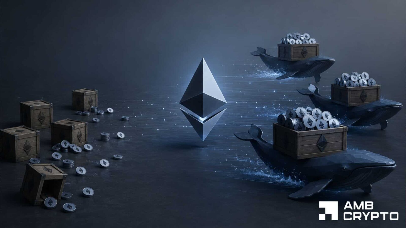 Ethereum retail activity falls as institutions accumulate - Is demand shifting?