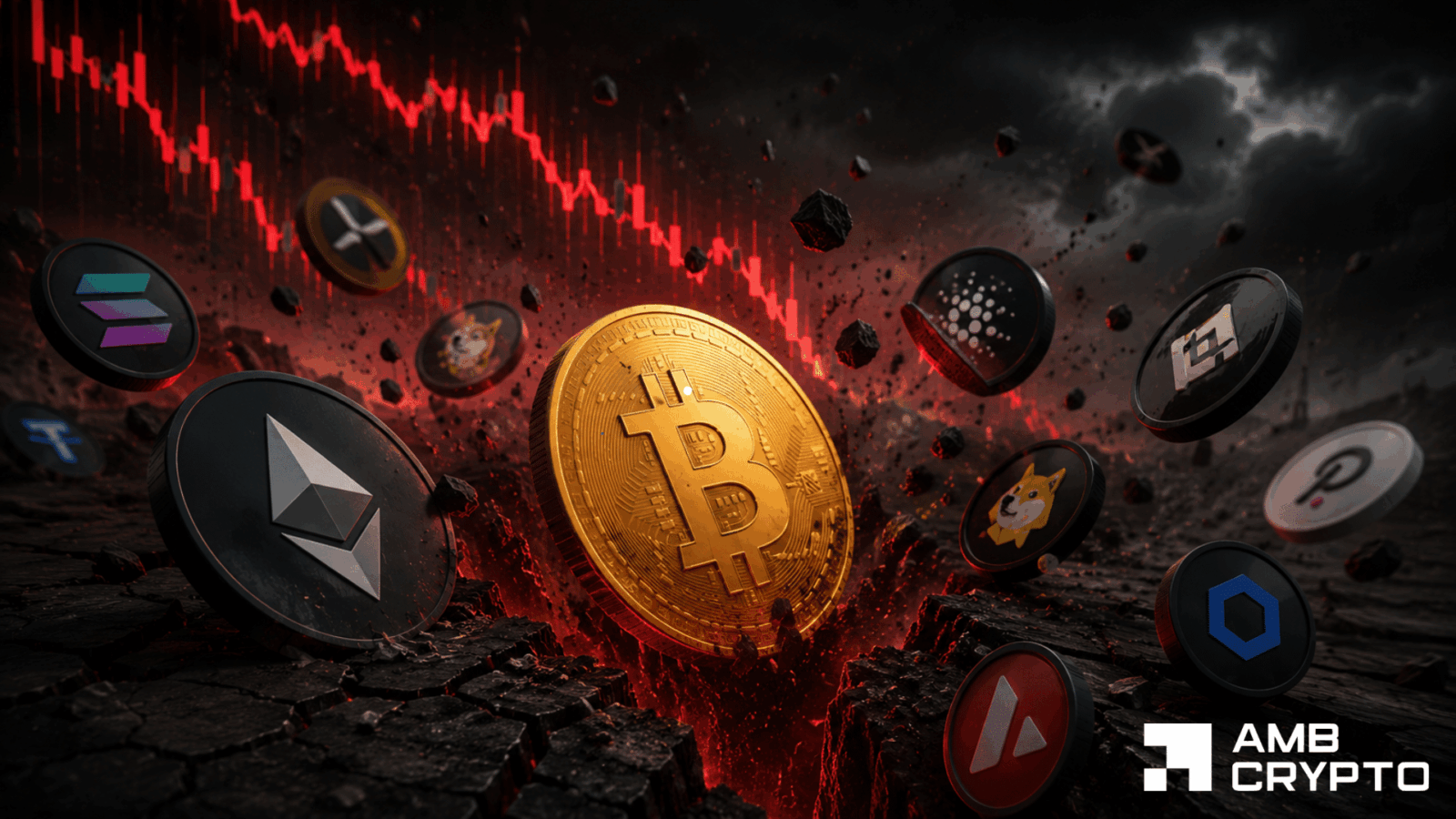 Bitcoin BTC crypto crash