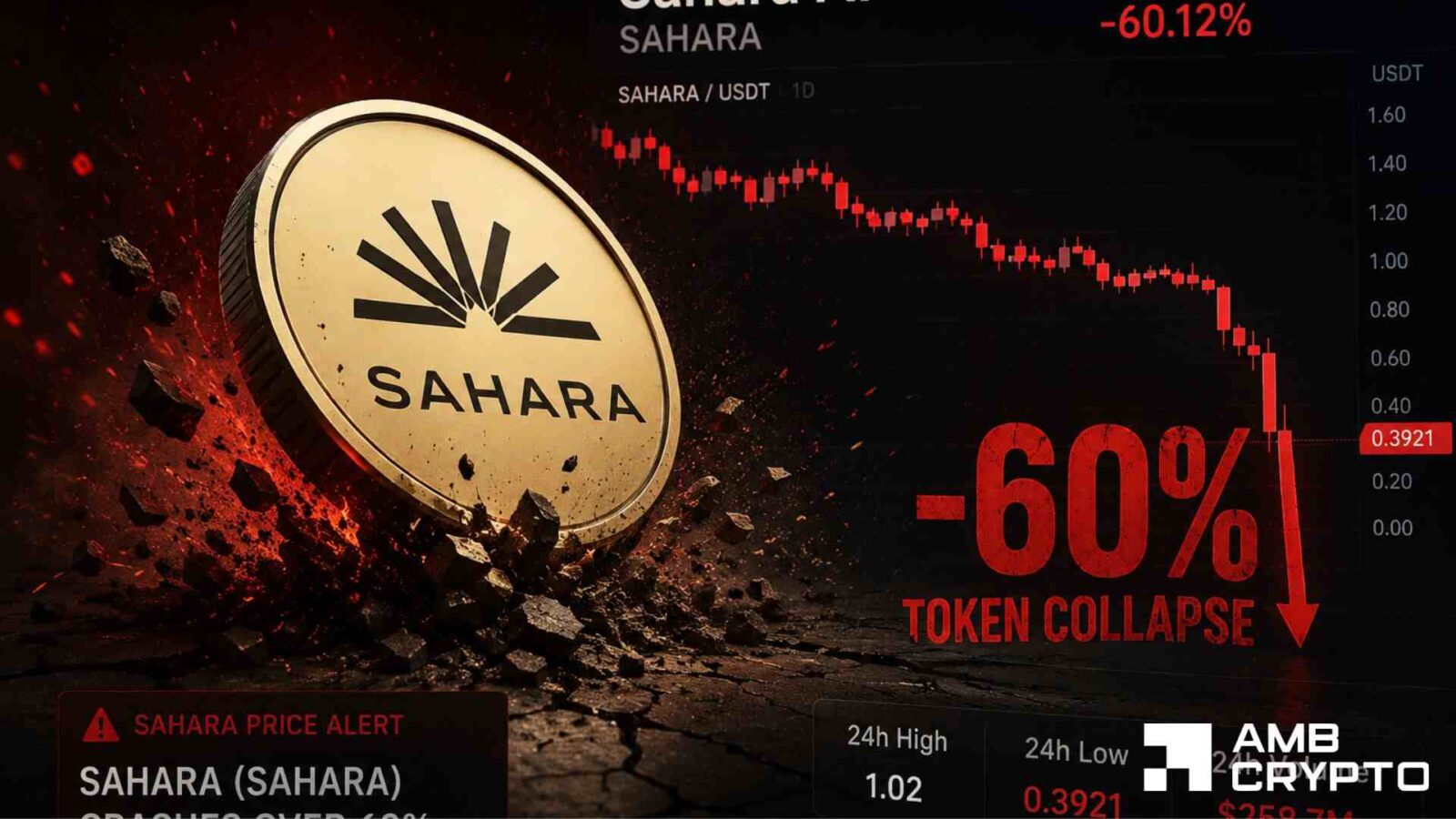 Sahara AI denies triggering 60% price crash: 'No team tokens have been sold'