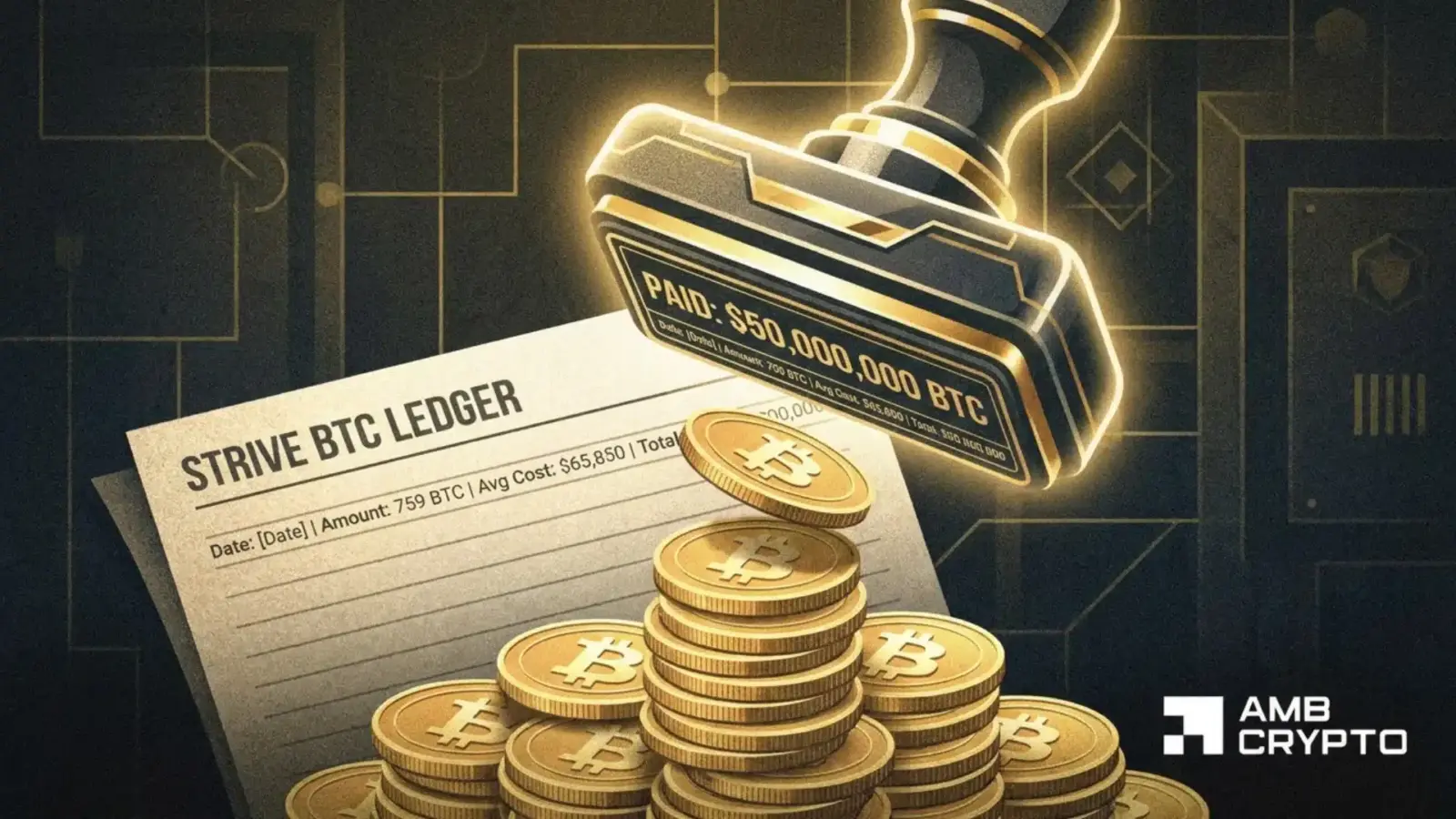 Strive reaches 19,864 Bitcoin with 21 buys - Following Strategy's playbook?