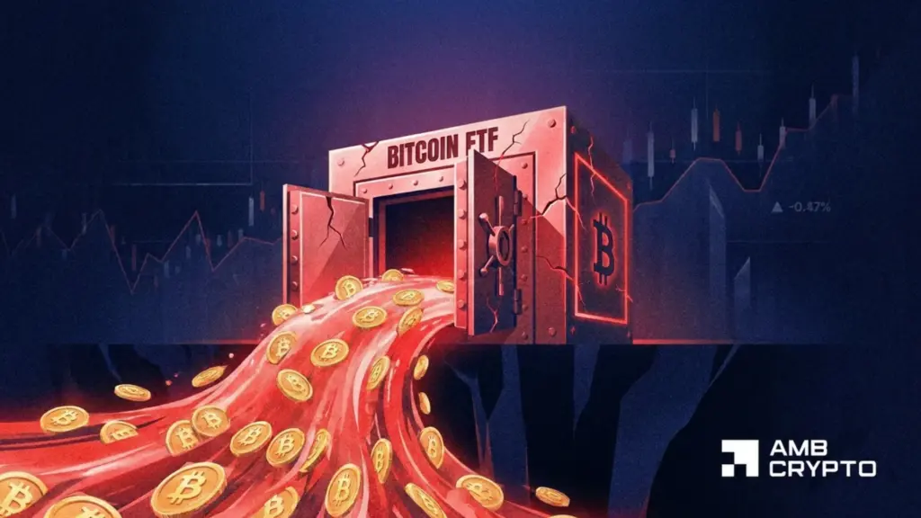 U.S. Spot Bitcoin ETFs See Record $6.35B Outflow