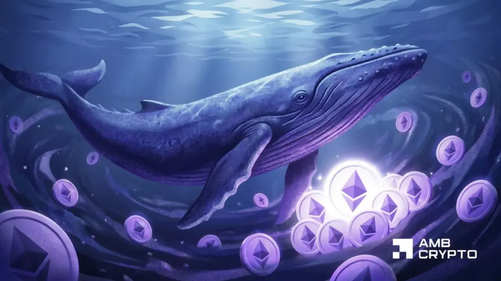 Whales are buying ETH
