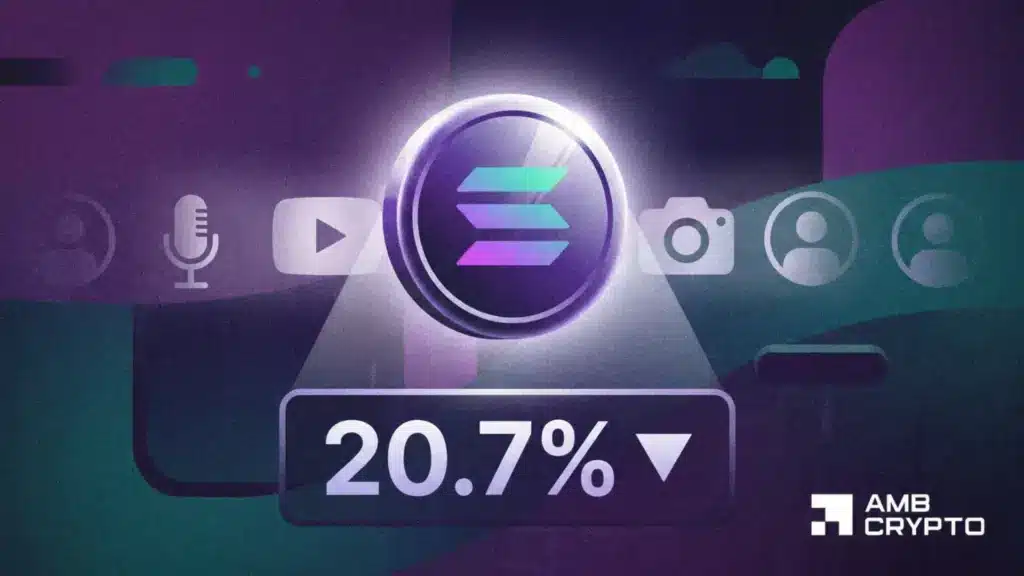 content creators posting about Solana is down