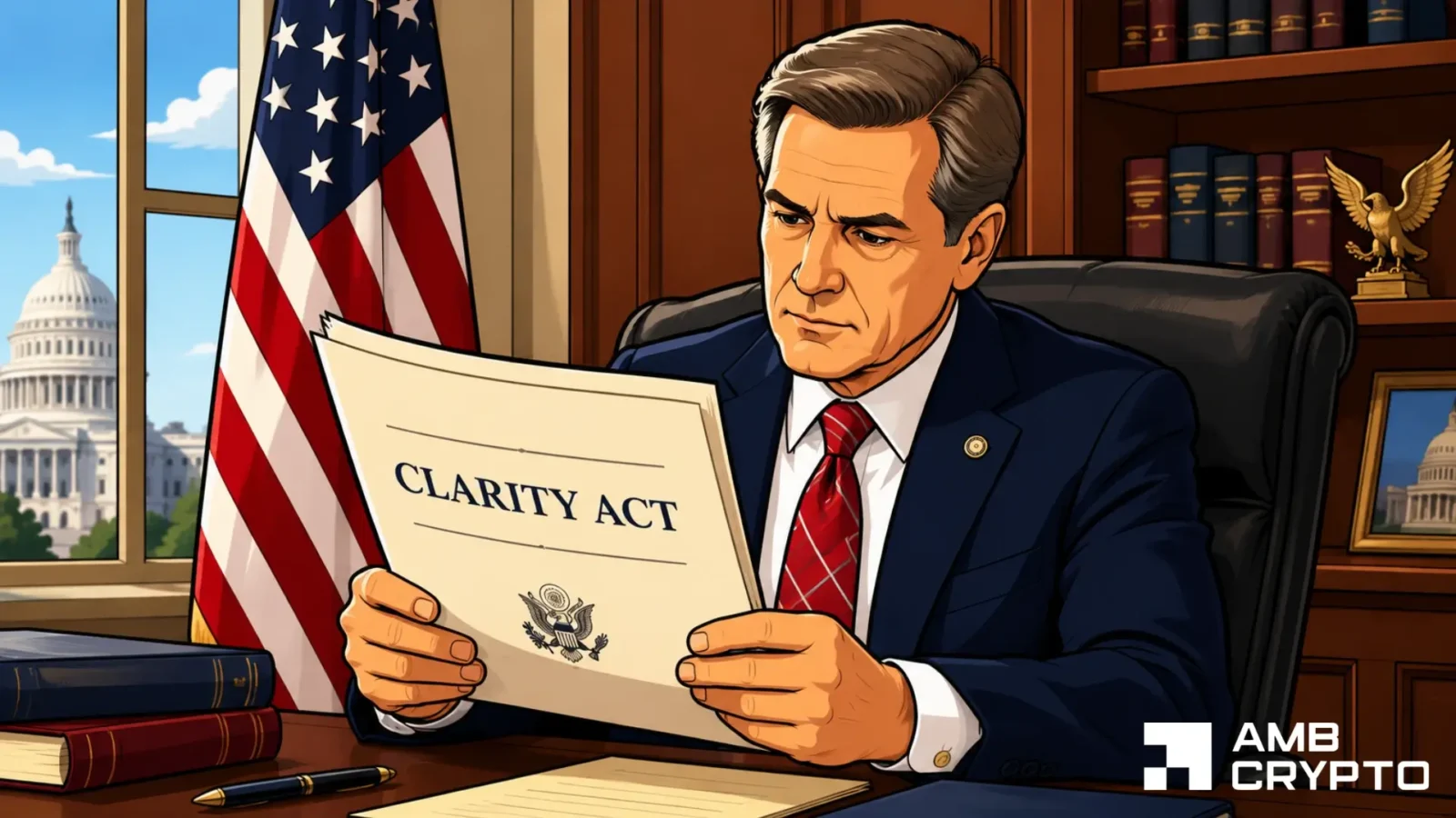 Revised CLARITY Act would bar presidents, spouses from launching crypto tokens for compensation