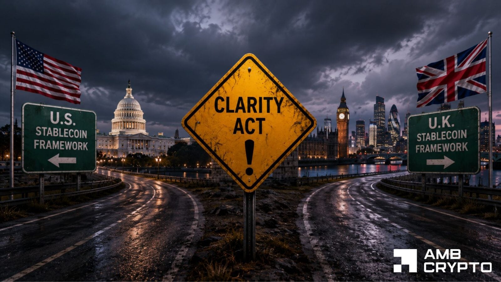 U.S., U.K. unveil stablecoin roadmap as CLARITY Act stalls: 'For their own political gain!'