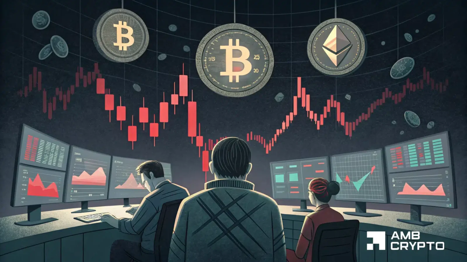 Crypto market liquidations