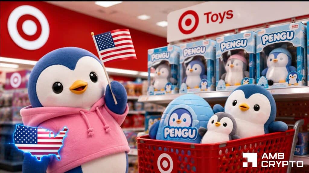 Pudgy Penguins Expands to U.S Target Stores with PENGU