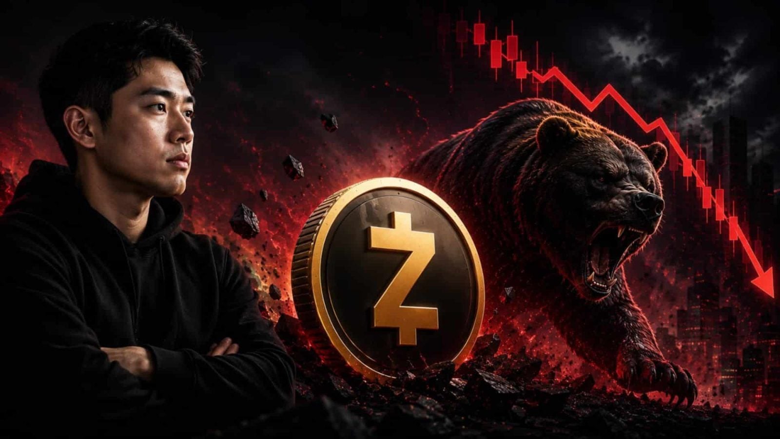 Zcash Trader Boosts Short Position to $14M: What's Next for ZEC?