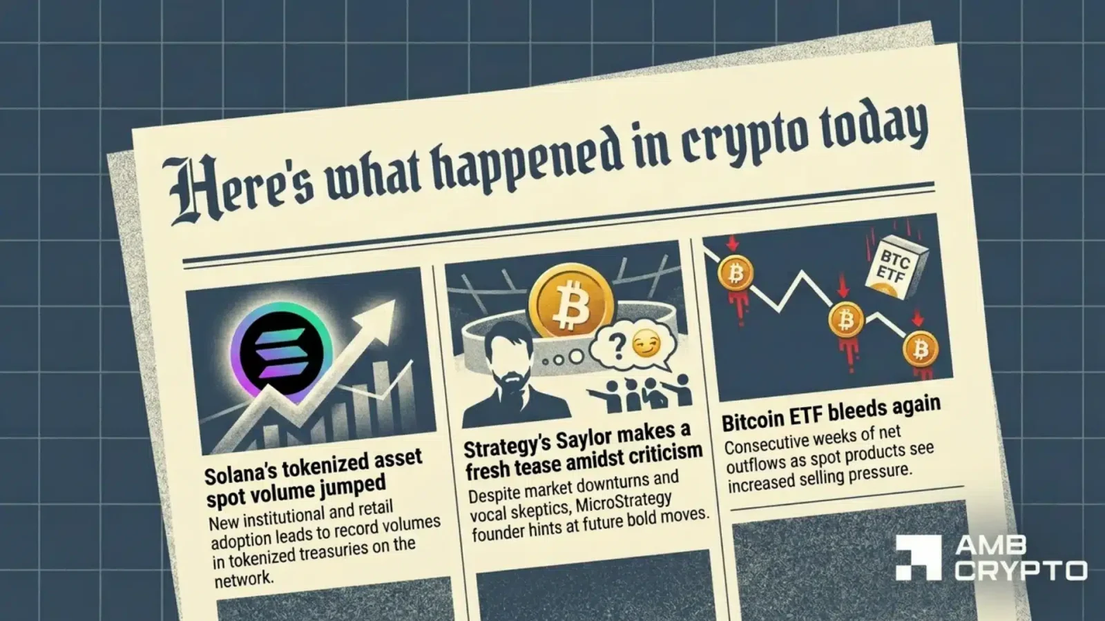 Here’s what happened in crypto today