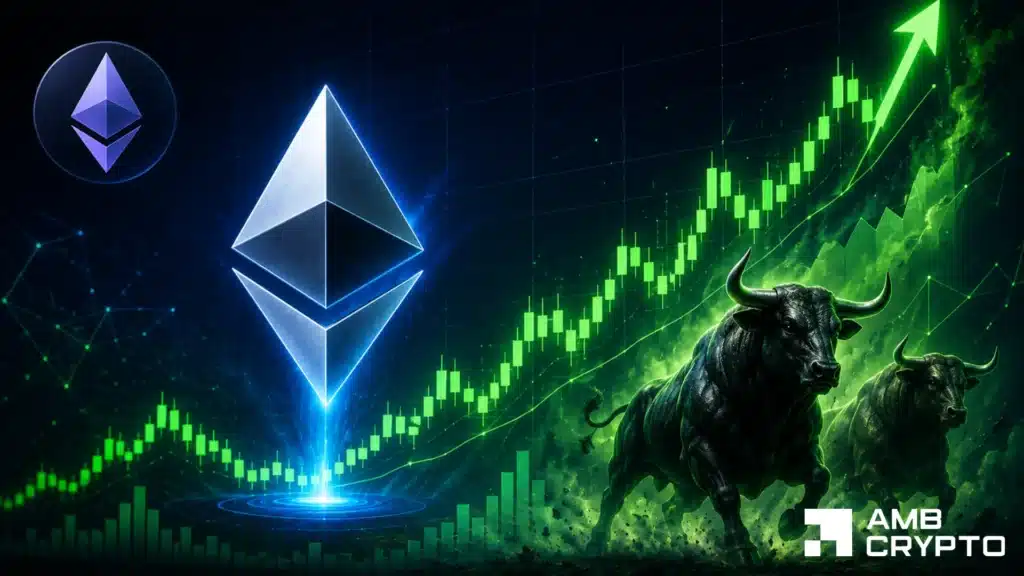 Ethereum [ETH] — institutions buy in while retail sells into the weekend