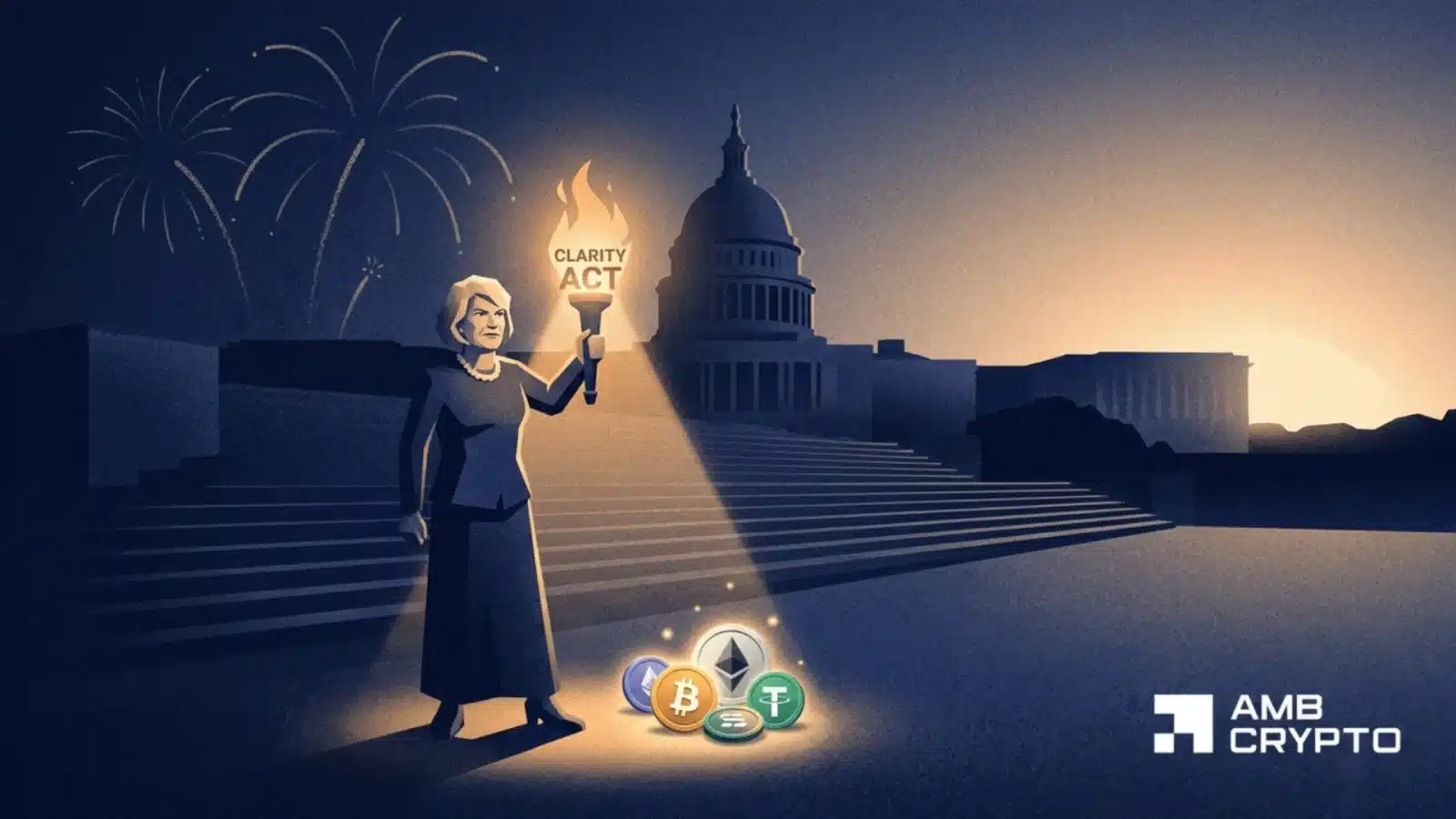Senator Lummis and others demand CLARITY Act's approval
