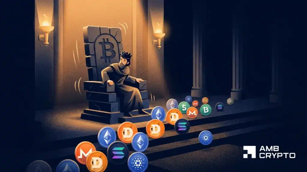 altcoin signal remains firmly in altcoin season