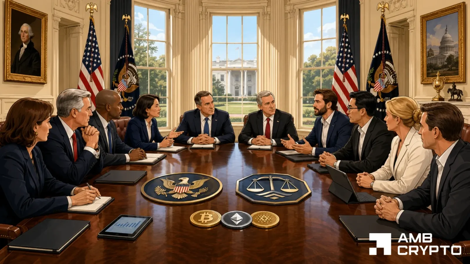 White House crypto meeting set for today as SEC and CFTC advance new rules – AMBCrypto