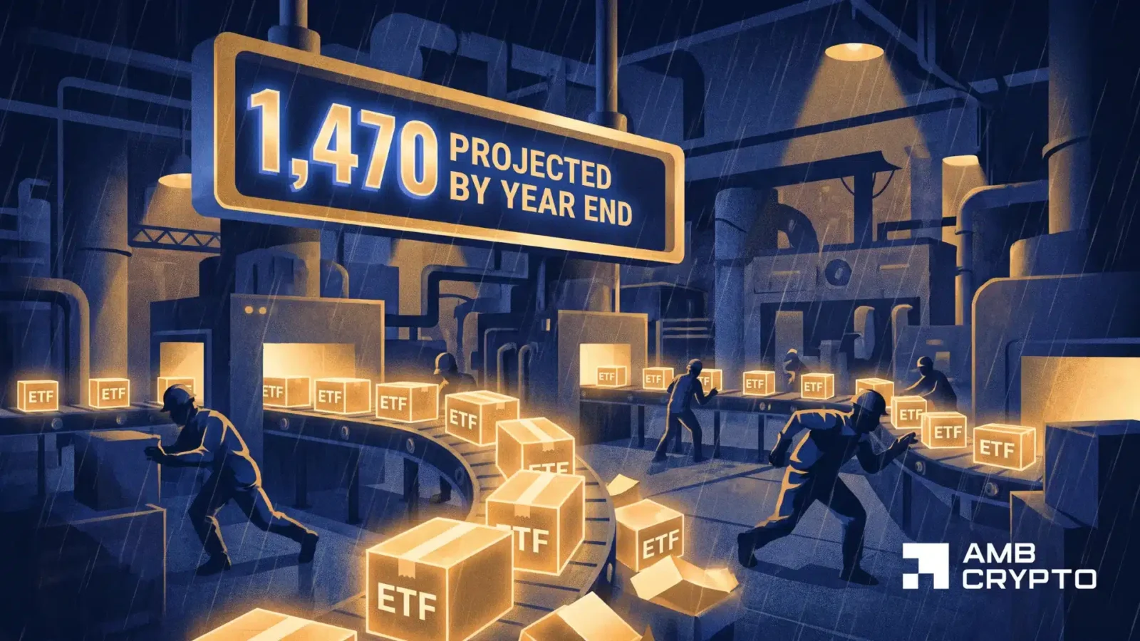 U.S. ETF boom eyes 1,470 launches – Are crypto funds falling behind?