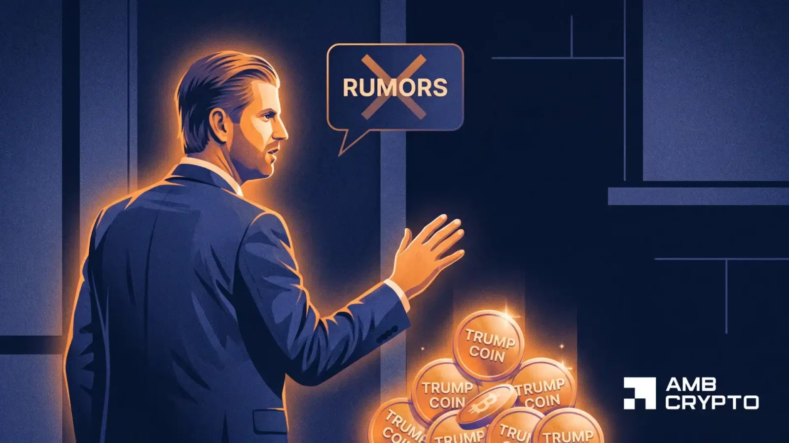 Eric Trump Denies Rumors of New Crypto Token Launch