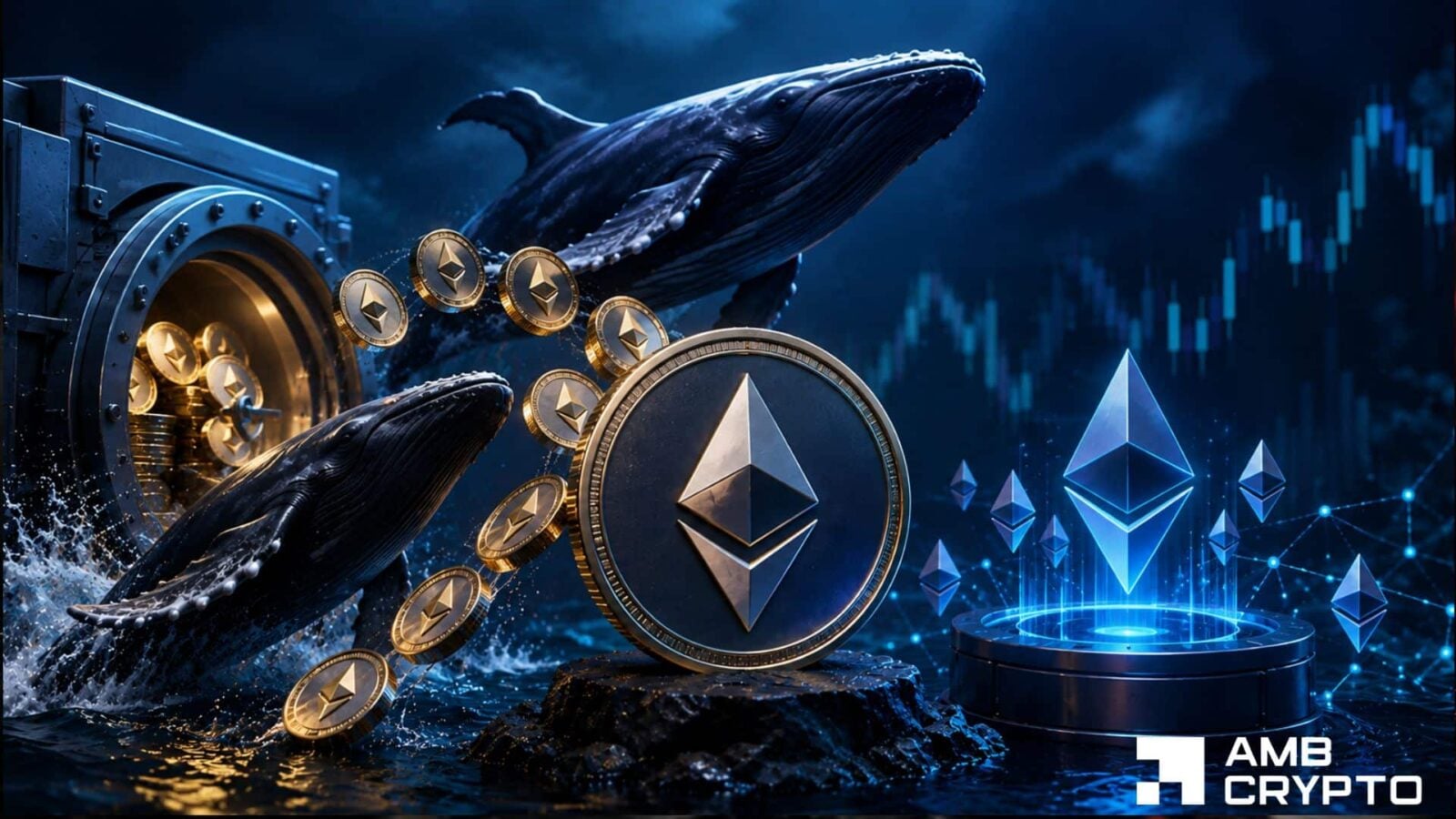 Ethereum whales pull $19.5M from Kraken