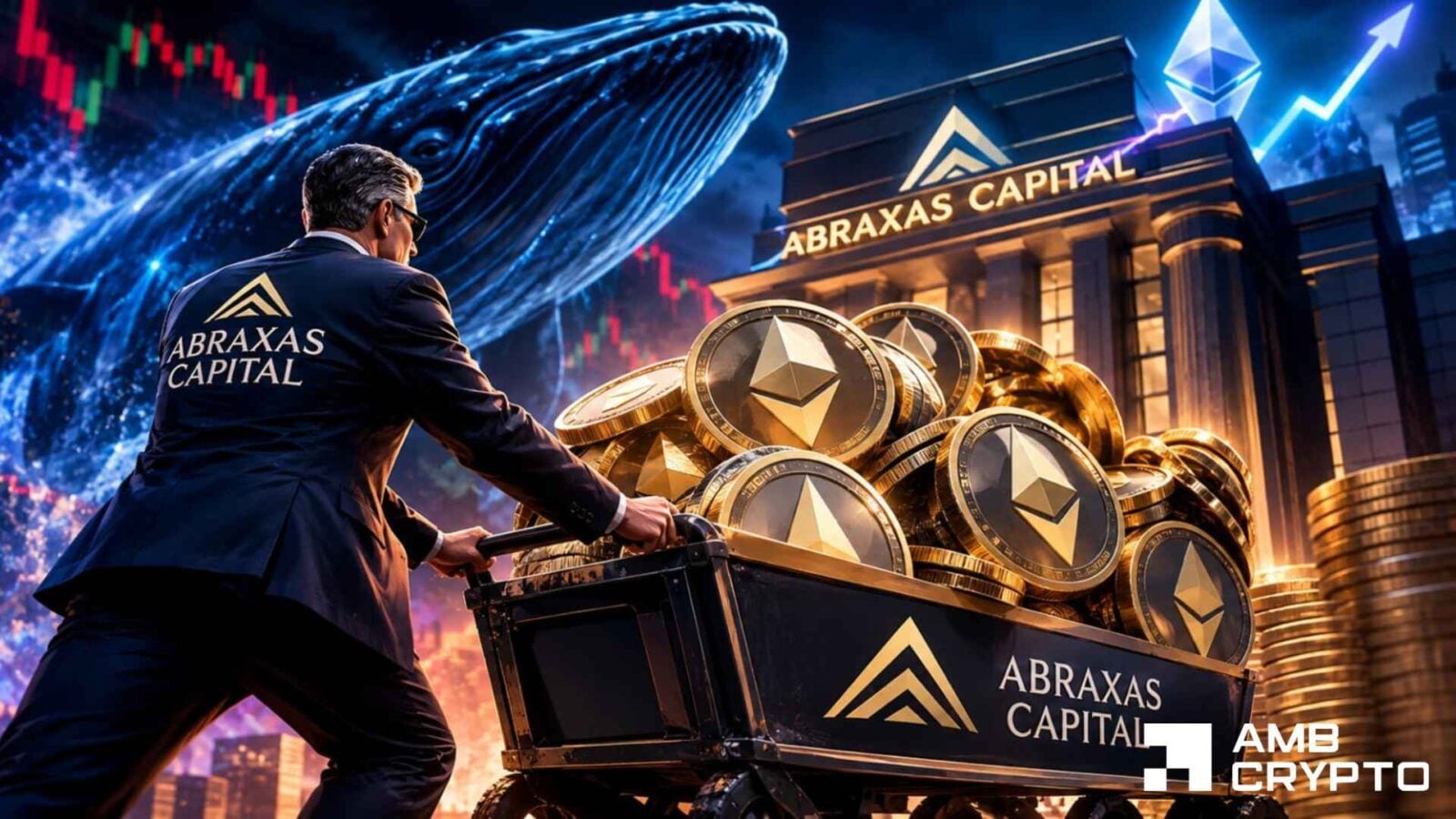 Abraxas Capital shorts $783M ETH, buys $173M hedge as ETH targets $2.8K