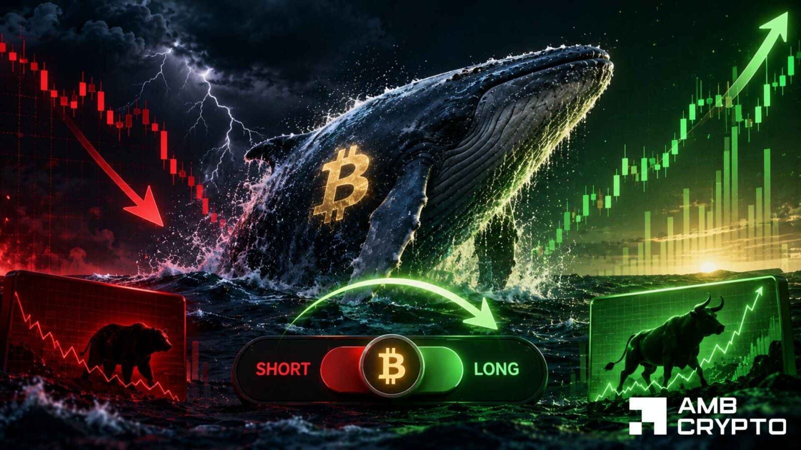 Bitcoin whales go long with $86M while retail stays short: Will BTC fall to $60K?