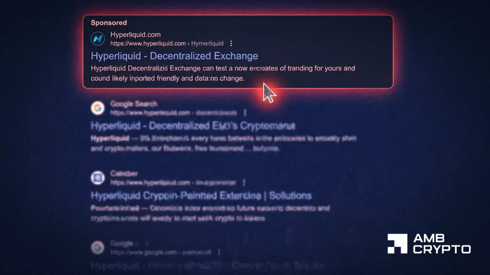 Hacker Uses Google Search Ad for Hyperliquid to Phish Users
