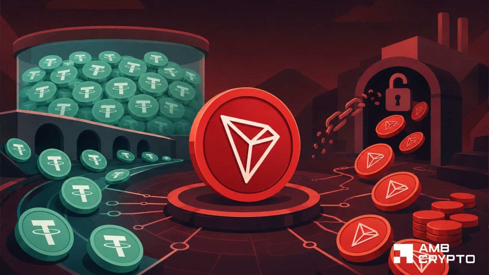 TRX staking declines as TRON's Q2 USDT transfers hit $2.1T: Can demand beat supply?