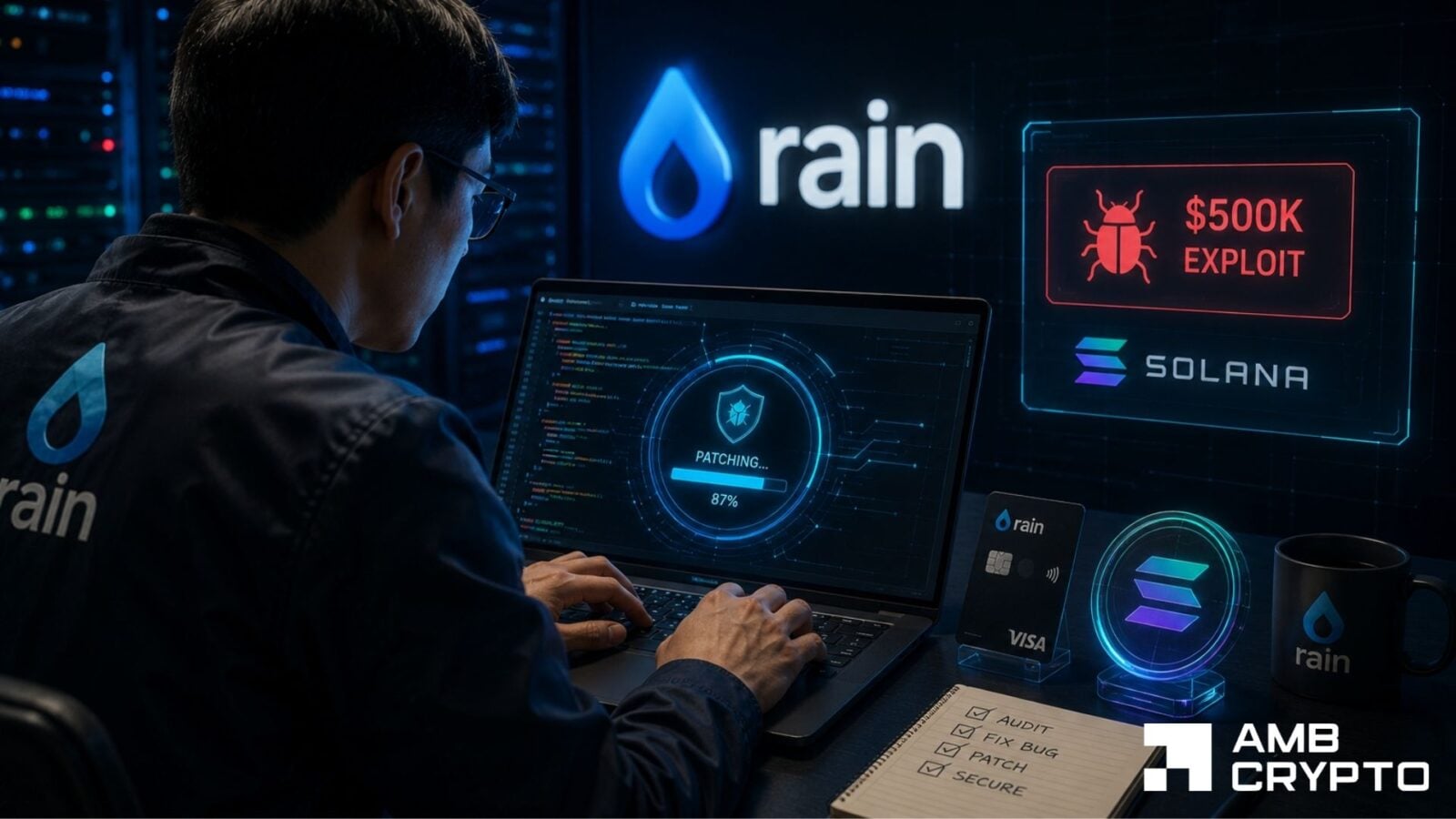 Avici says, 'everyone's card balance refunded in full' as Rain fixes crypto card vulnerability
