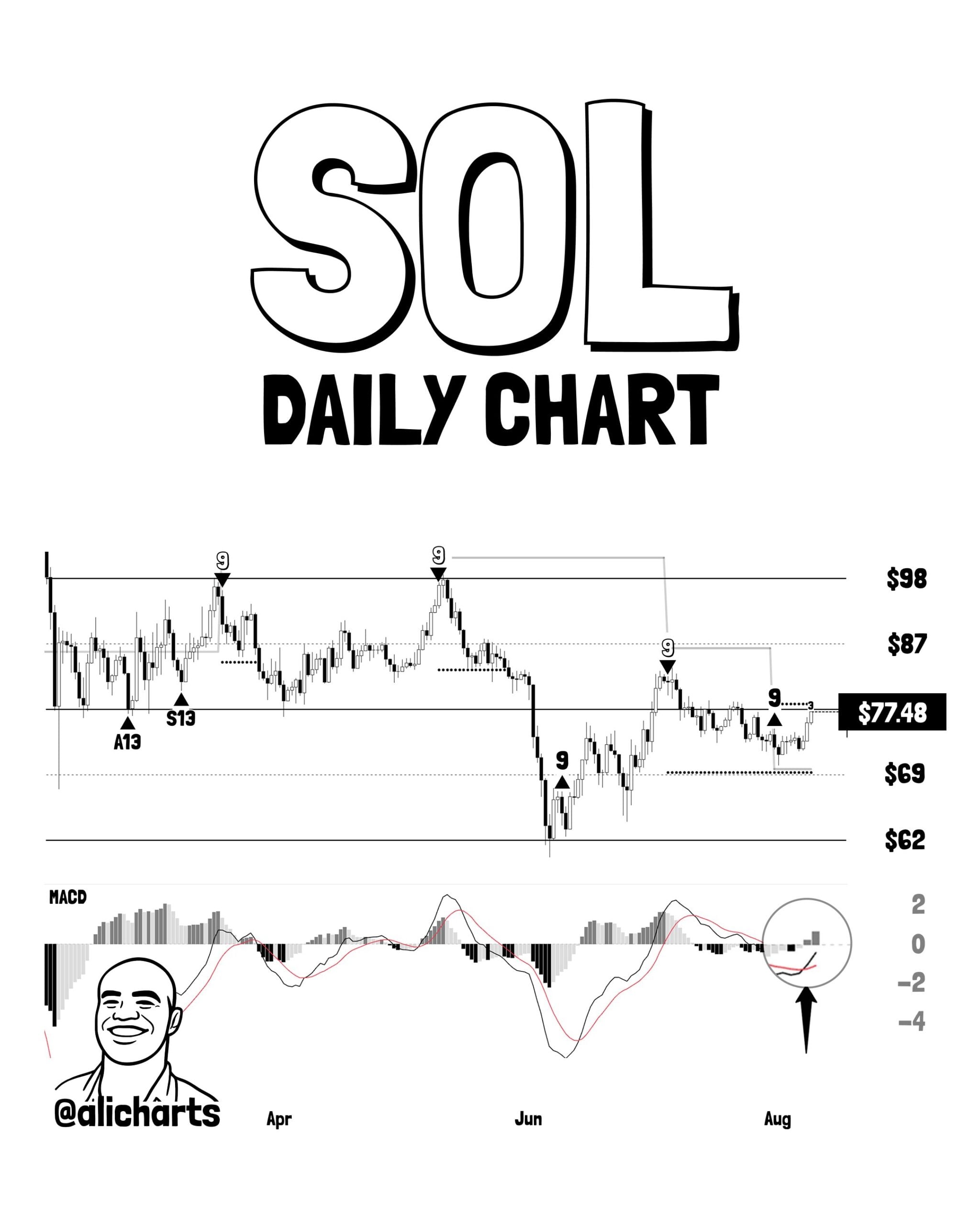 Solana Ali Charts