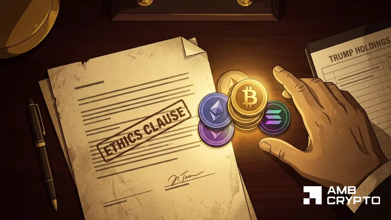 Trump's Crypto Holdings Test Ethics Standards