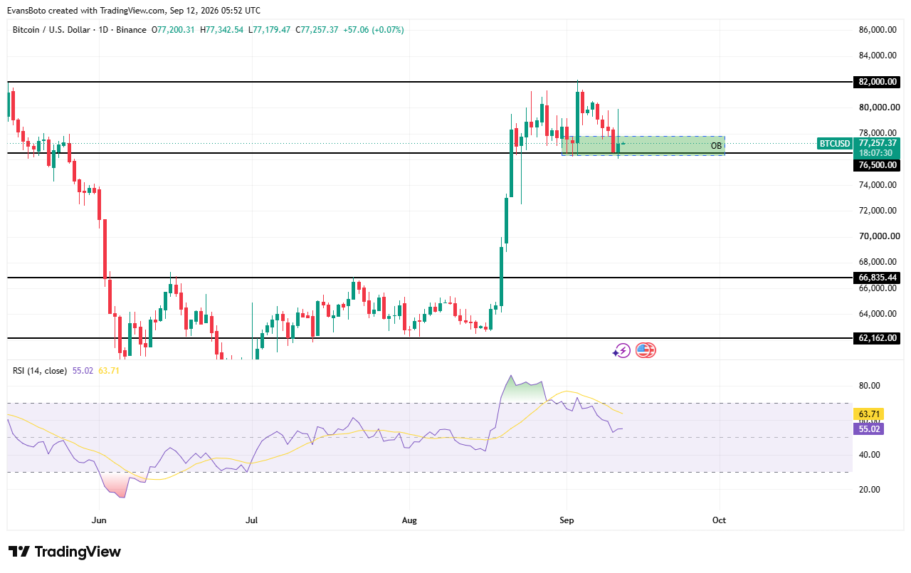 Bitcoin price action