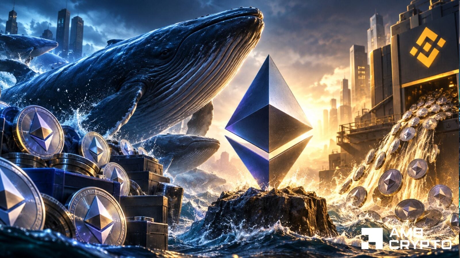 Can ETH whales' $100M buy counter Ethereum's 709K Binance inflows?